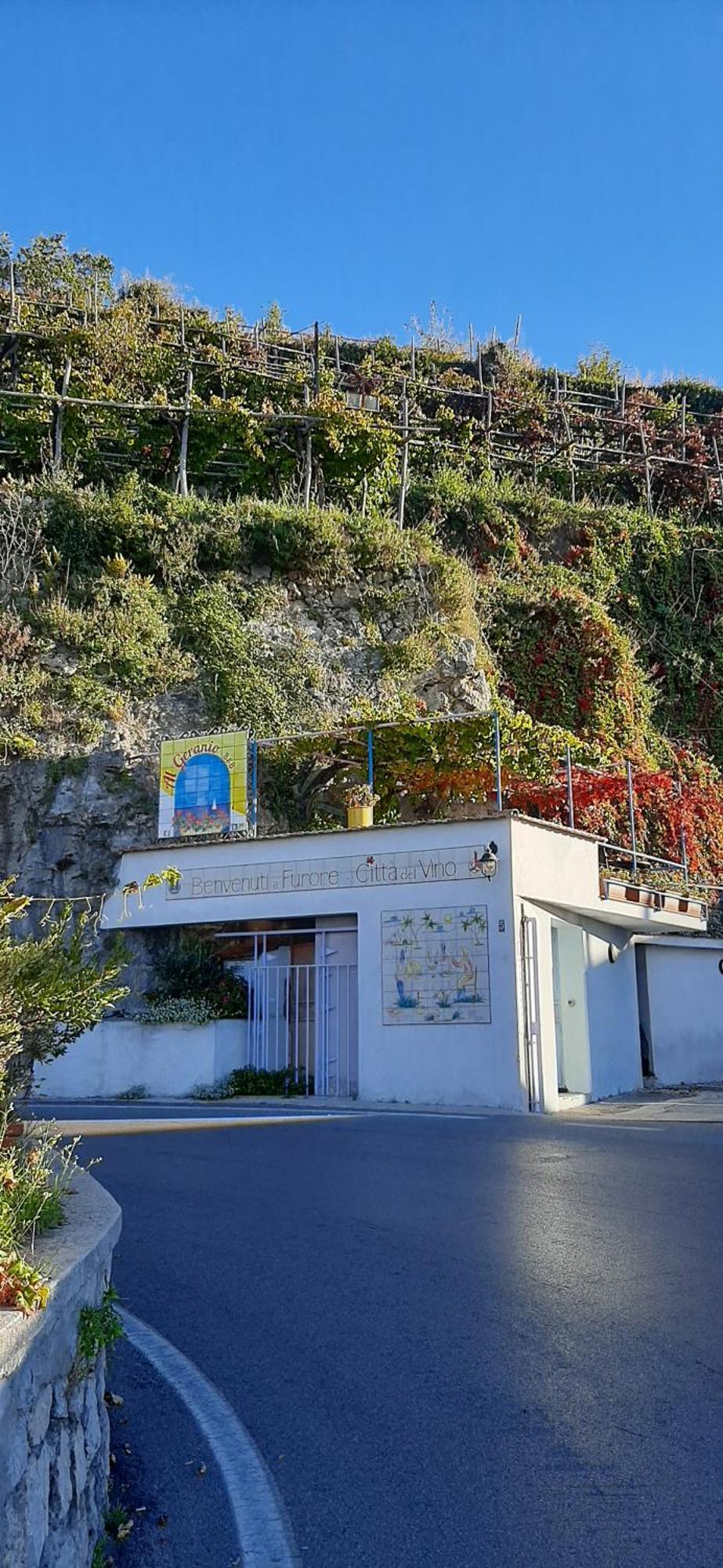 Al Geranio B&B Furore Exterior photo